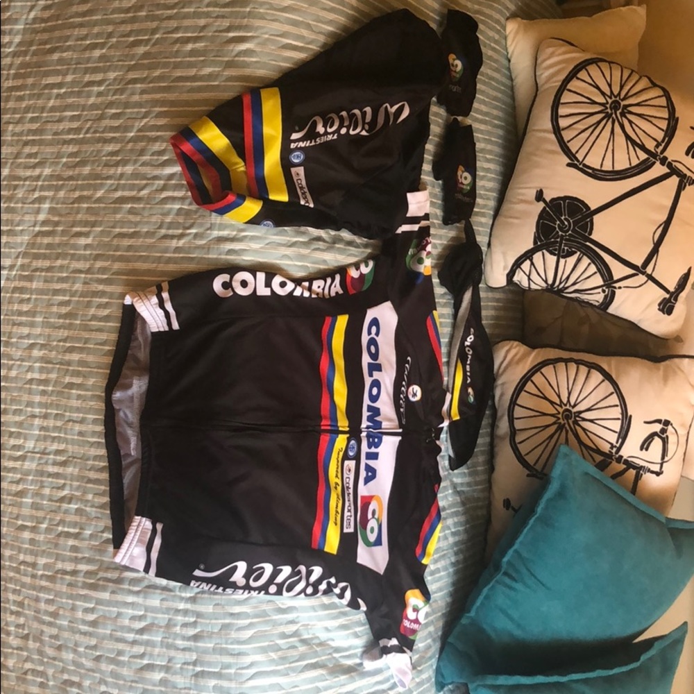 Colombia Coldeportes Cycling  Team Kit
